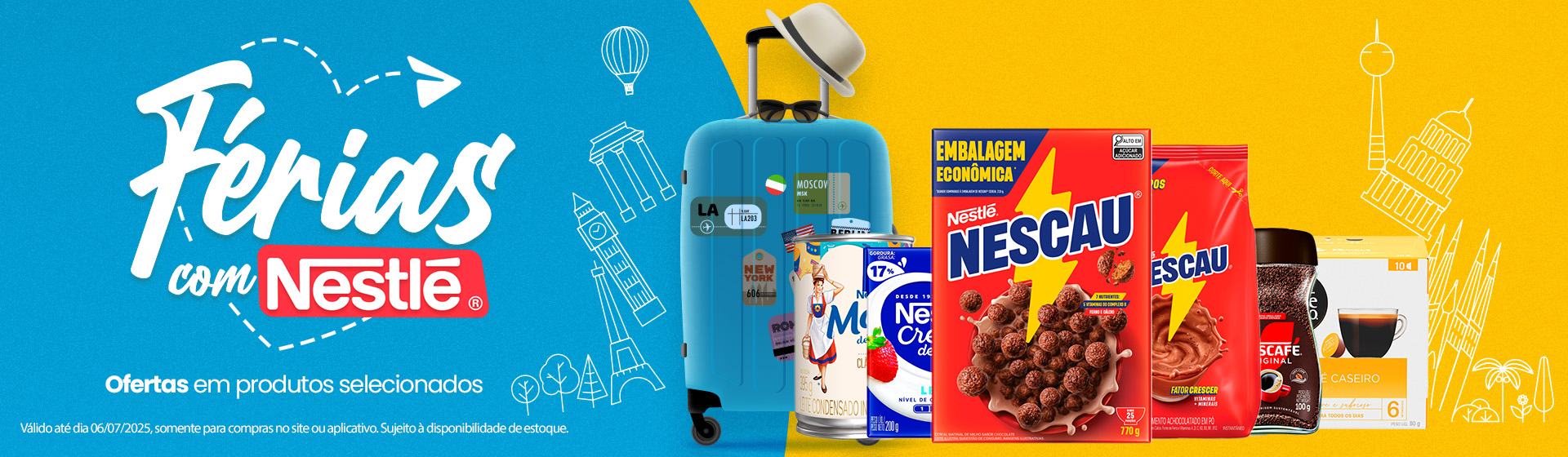 Ofertas Nestlé até 06/07